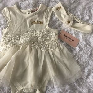 3-6 month Juicy couture baby girl dress
